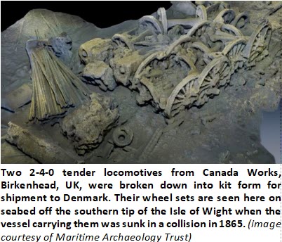 Undersea locomotive wheels
